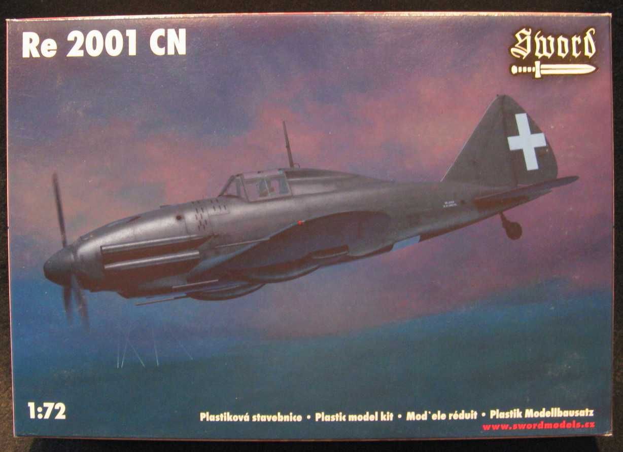 72 Sword Reggiane re 2001 CN Italian WWII Night Fighter