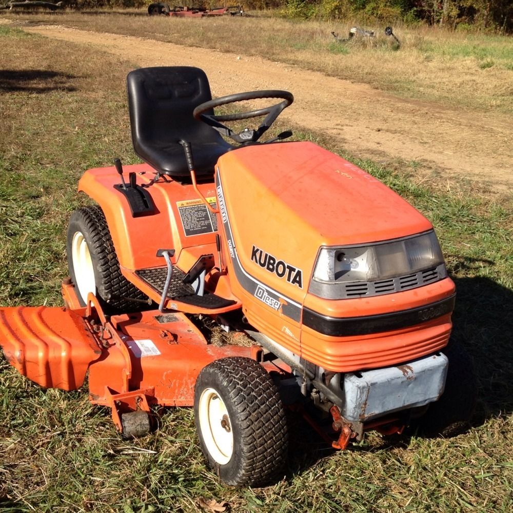 Kubota G1800 Lawn Tractor Mower