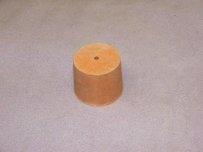 39mm Rubber Stopper Rubber Bung 1 Hole Laboratory New