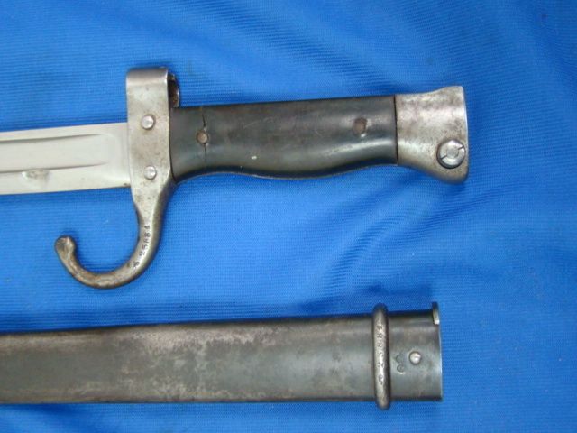 French M1892 Arsenal MKD Berthier Bayonet Matching RARE