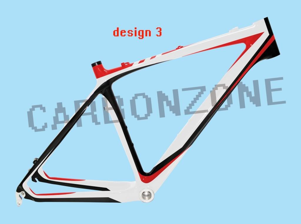 Carbonzone 26er Carbon MTB Frame Mountain Bicycle Bike for 15171921 