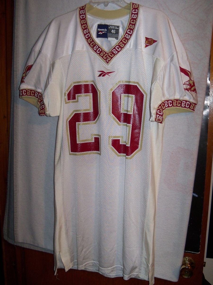 VTG Pre 2005 Authentic Boston College Eagles Game Used Worn Football 
