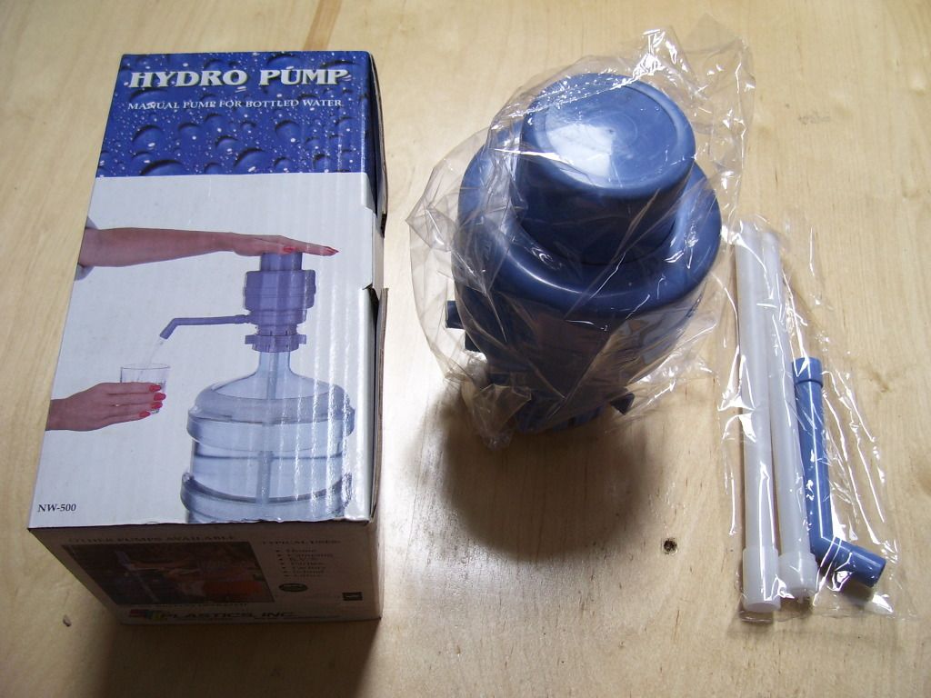 HYDRO PUMP Manual Hand Pump For Bottled Water Brand New in Box