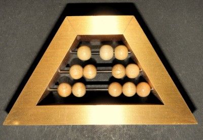 China The Abacus Counting Frame Used Primarily Parts of Asia Bank Big 