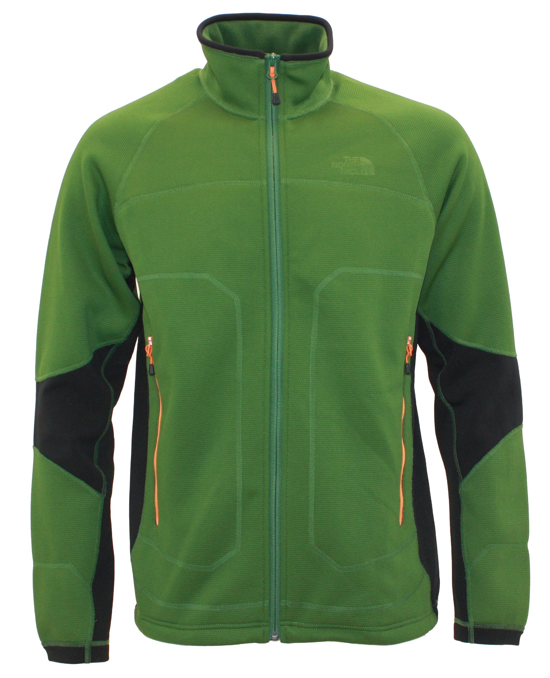 NEW The North Face Mens STEALTH BYRON FULL ZIP fleece jacket GREEN nwt 