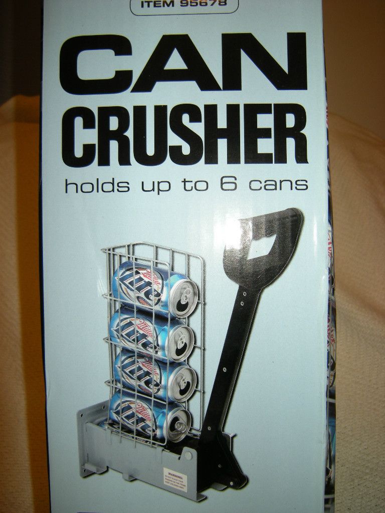 Aluminum Can Crusher in Can Openers & Crushers