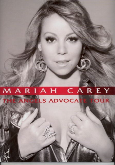 mariah carey 2010 angels advocate tour program book