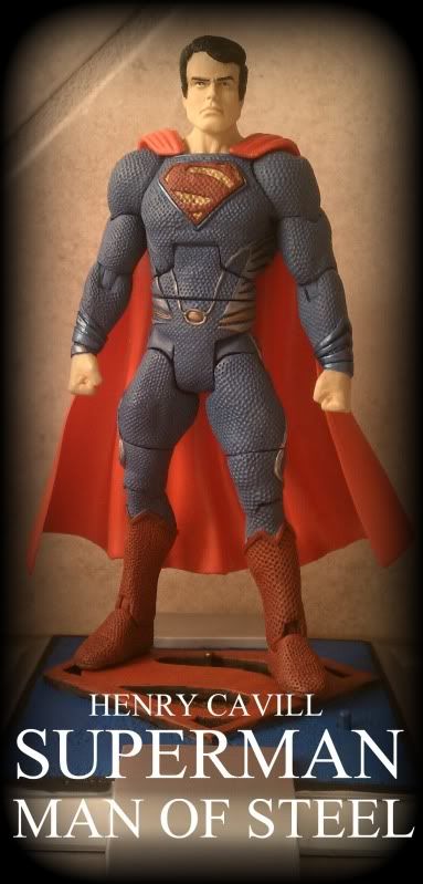 Henry Cavill SUPERMAN custom figure dc universe marvel legends