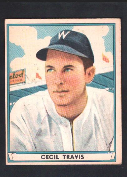 Cecil Travis 1941 41 Play Ball 48 Nationals Nice $60