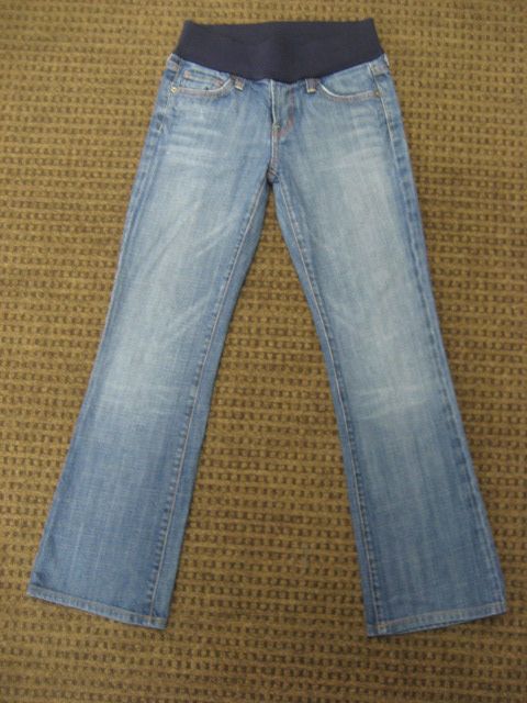 Citizens of Humanity Maternity Jeans Kelly Bootcut Colorado Blue Size
