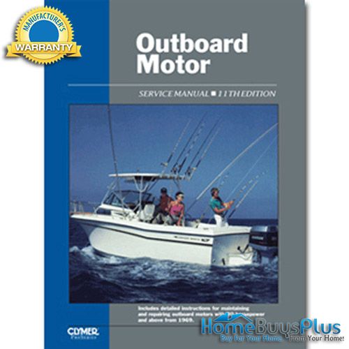 clymer outboard motor service manual vol 2 1969 1989