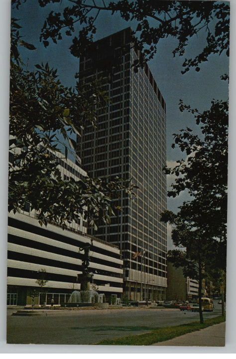 Postcard Commerce Tower Kansas City Missouri MO