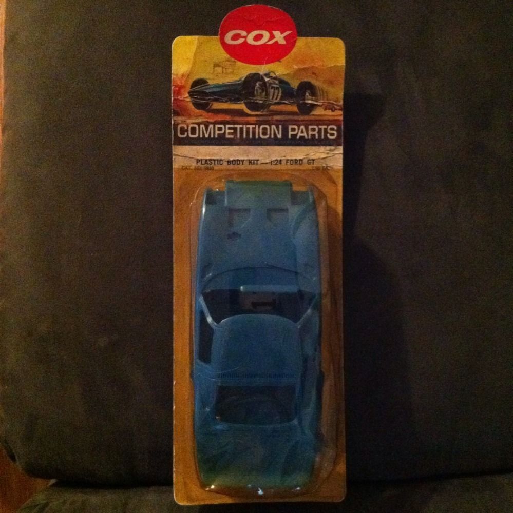 Cox Competition 1 24 Scale Ford GT Plastic Body Kit