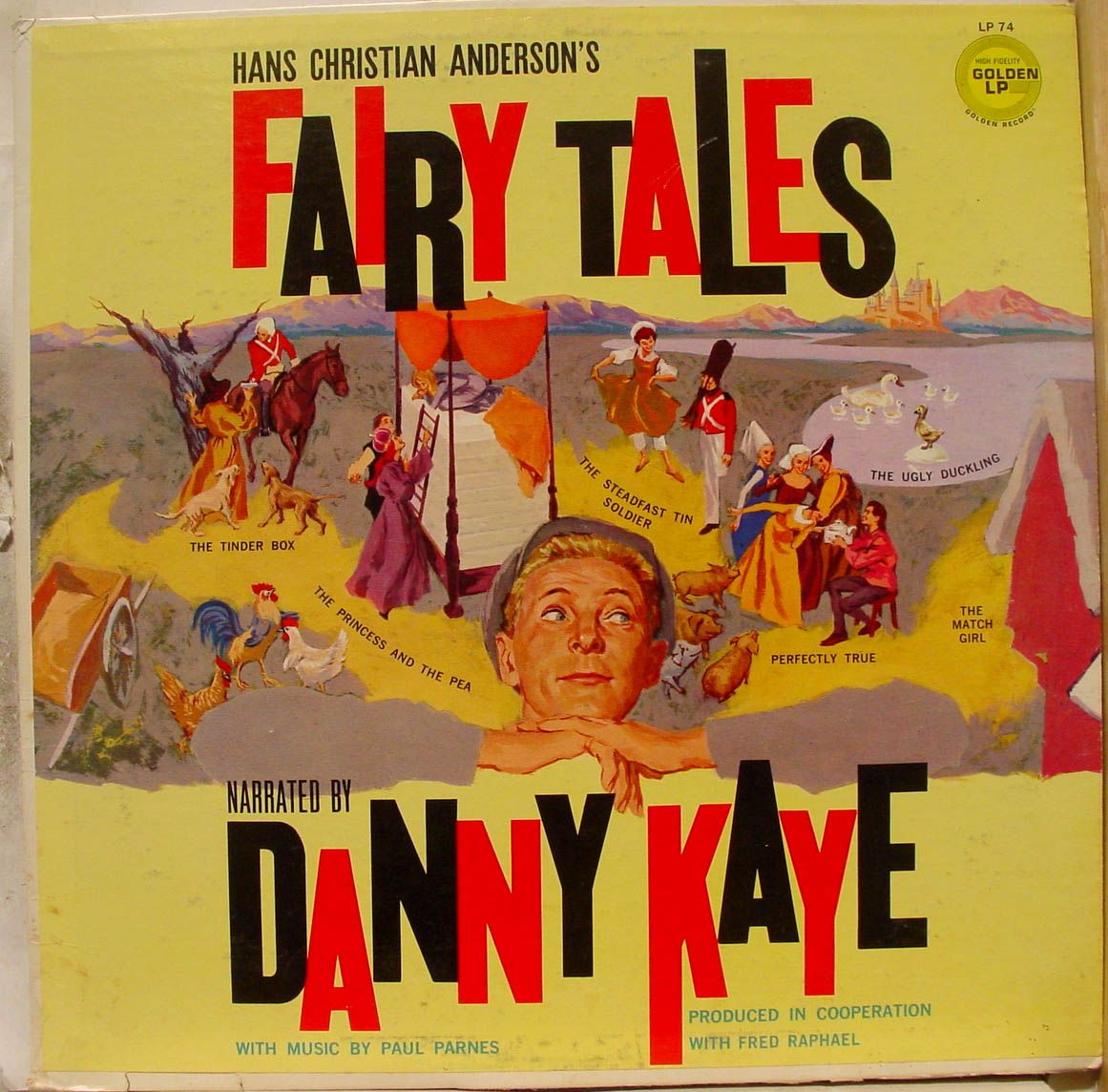 danny kaye hans christian anderson fairy tales label golden records