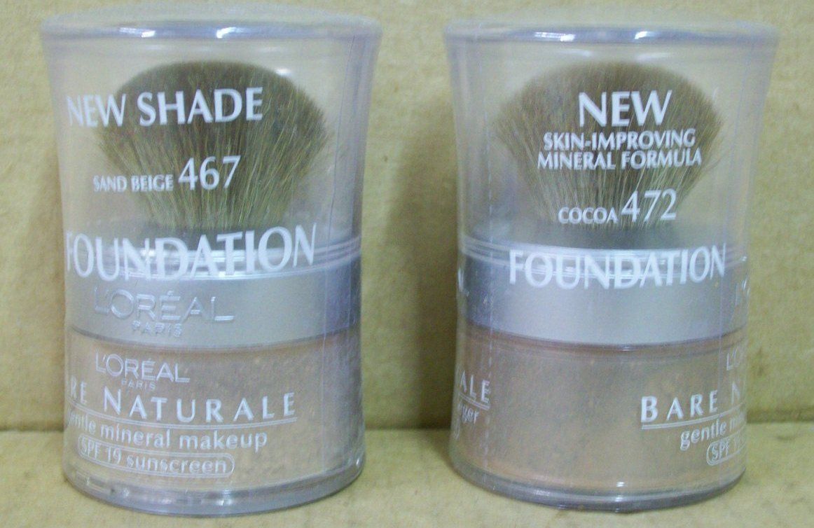 Discontinued LOreal Bare Naturale Mineral Makeup Foundation