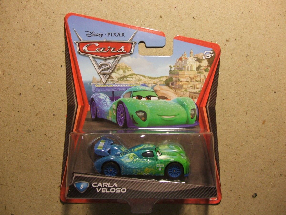 Disney Pixar Diecast Cars 2 Carla Veloso Very RARE WOW