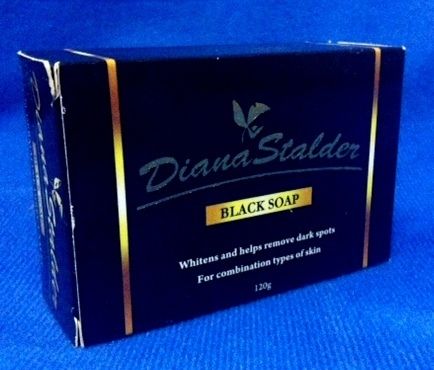 Diana Stalder Black Soap Arbutin Skin Whitening Beauty Bar 120 g  USA