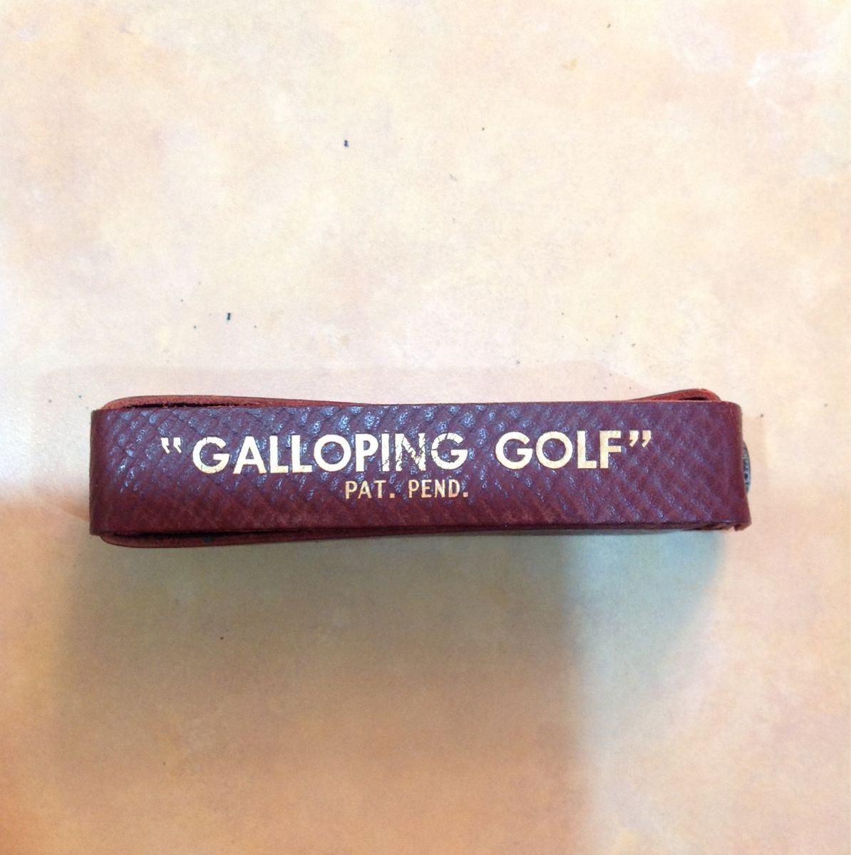 Galloping Golf RARE 1920s Golf Dice Game