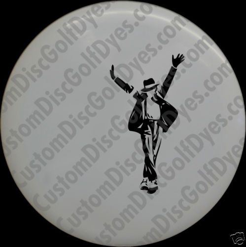 Disc Golf Custom Dye Stencil Michael Jackson 2 Pack