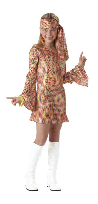 Brand New 70s Disco Dolly Child Costume 00263