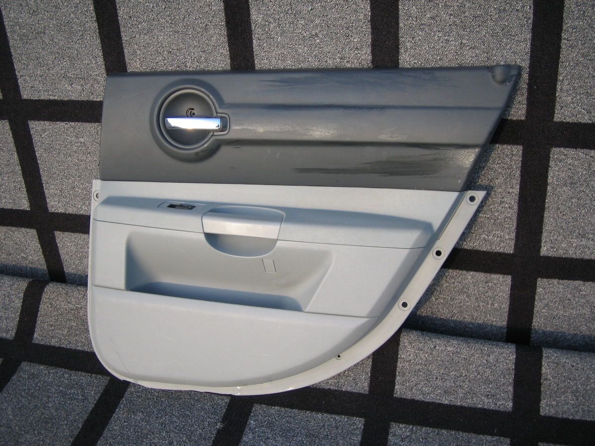 Dodge Charger Rear Door Interior Panel Trim 2006 2007 RH
