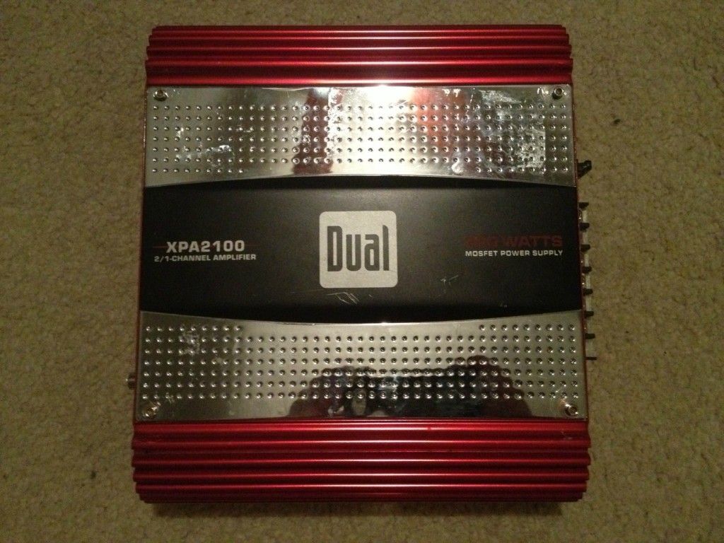 Dual Electronics XPA2100 Car Amplifier