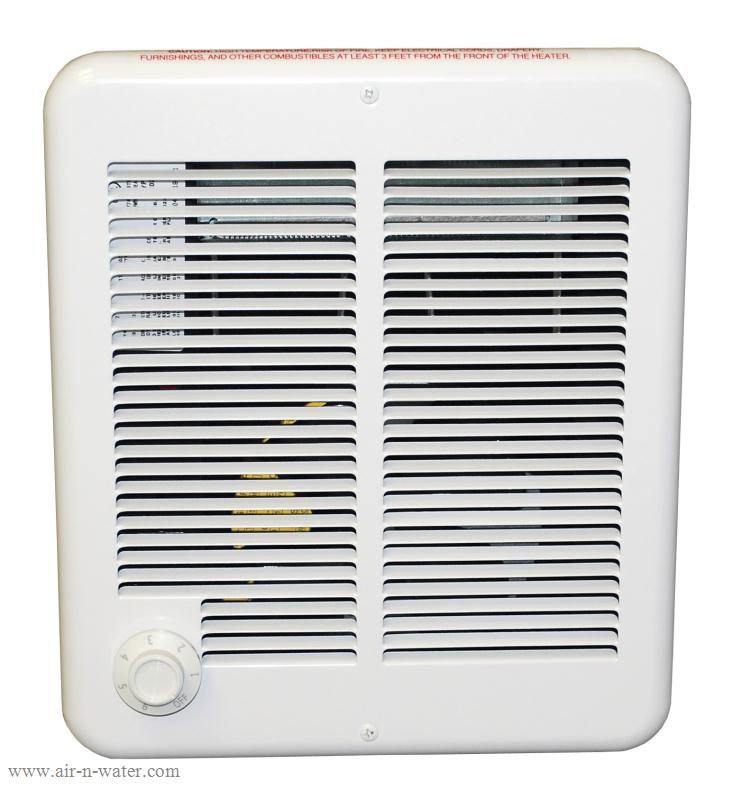 CRA2024T2 Q Mark Electric Wall Heater With 3 Piece Construction