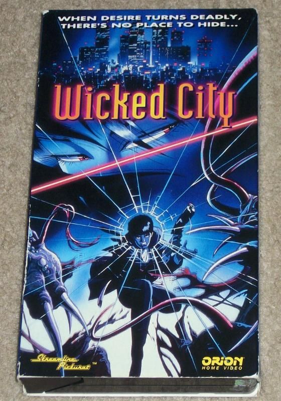 Wicked City VHS Subtitled Classic Anime Yoshiaki Kawarjiri Unrated