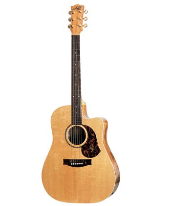 Maton EST65C Acoustic / Electric Guitar with Free Maton Case
