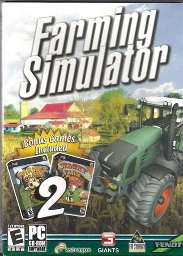 Farming Simulator   2 Bonus Games included (Farmer Crates & Wacky Farm
