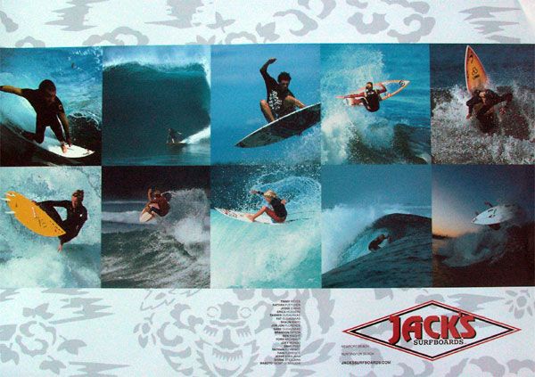Jacks Surf Team Poster Jon Jon Florence Erica Hosseini