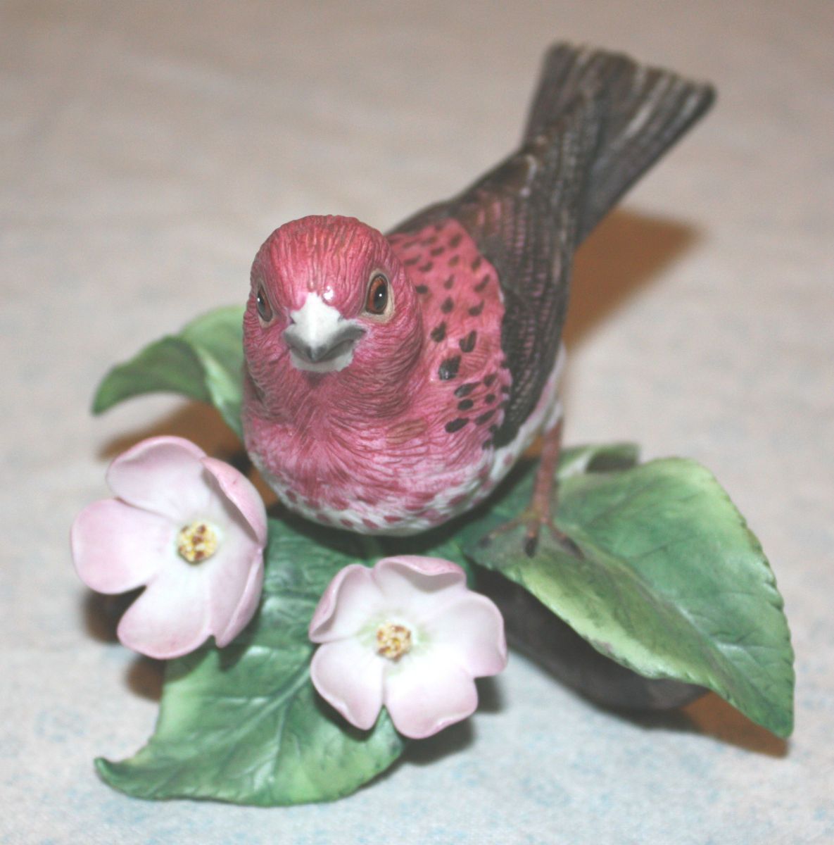 Lenox Purple Finch Fine Porcelain Figurine Garden Birds Collection w