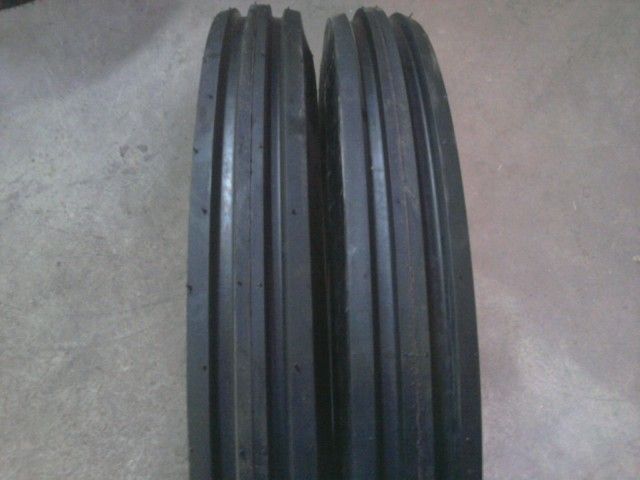  400 19 F2 Triple Rib Ford 2N 9N Front Tractor Tires with Tubes