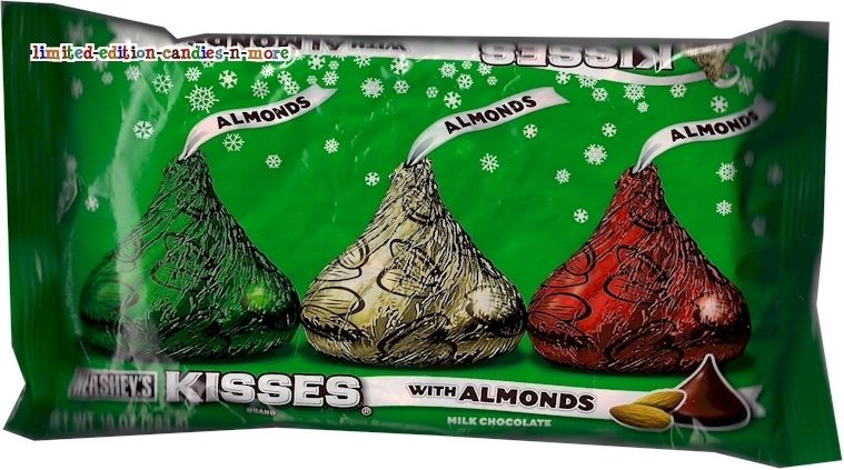 Almond Kisses Milk Chocolate Hersheys Christmas Candy