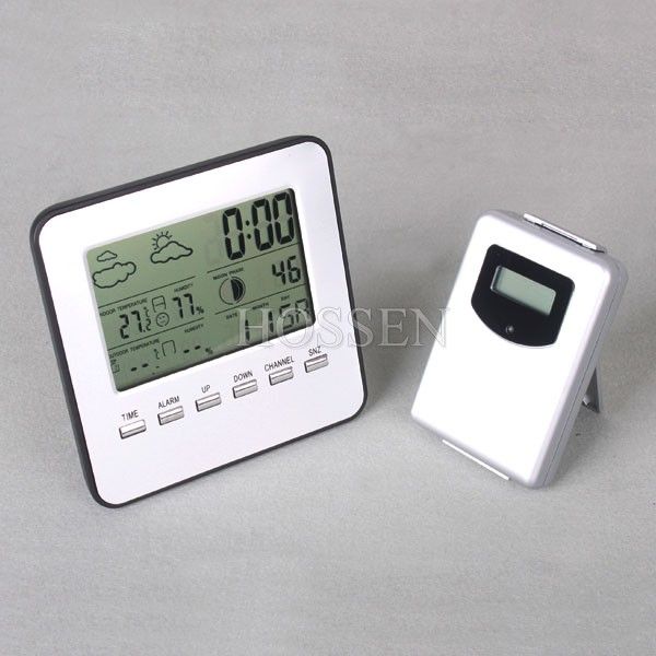RF Wireless Thermometers Home Garden Indoor Outdoor Weather Station