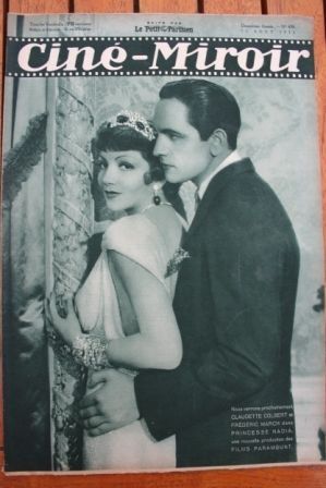 claudette colbert fredric march pierre fresnay pierrette caillol fred