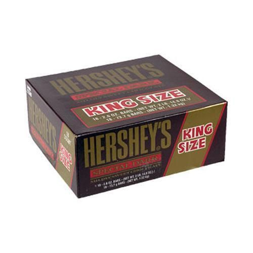 18 Hersheys Special Dark Chocolate Bar King Size American Candy Snack