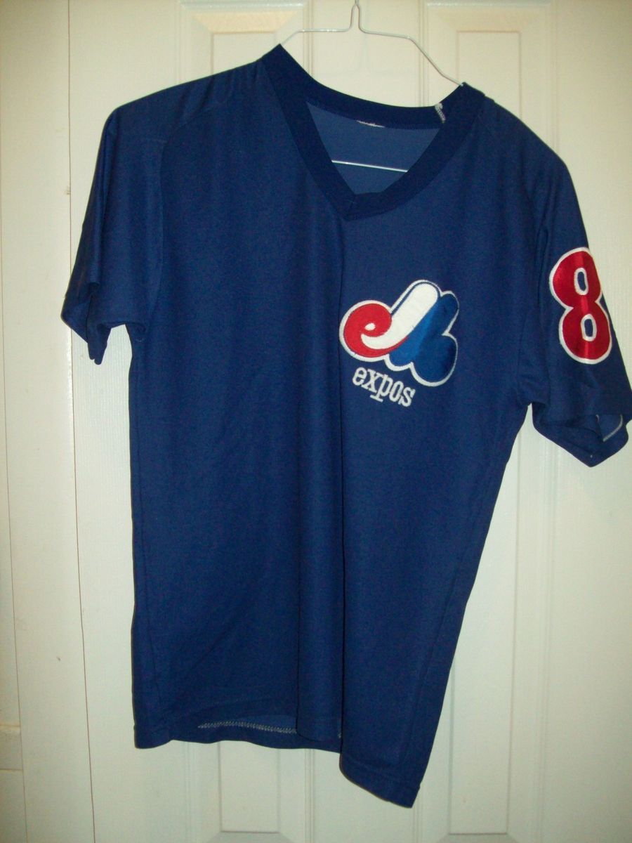 Montreal Expos Gary Carter Vintage Throwback BP Jersey