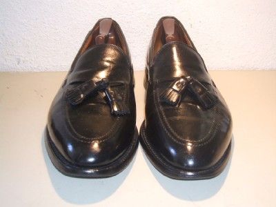 Mens Black Allen Edmonds Grayson Tasseled Loafers Shoes Size 13 B