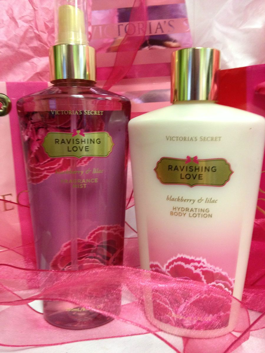 Victoria Secret RAVISHING LOVE Fragrance Mist Body Lotion 8 4oz