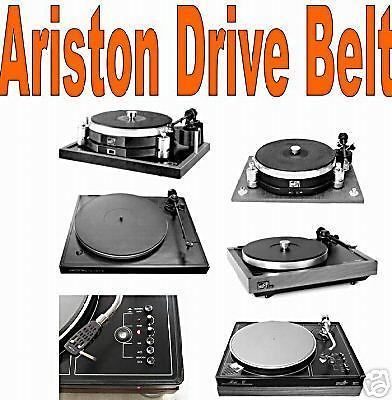 ariston turntable drive belt cleaning pad time left