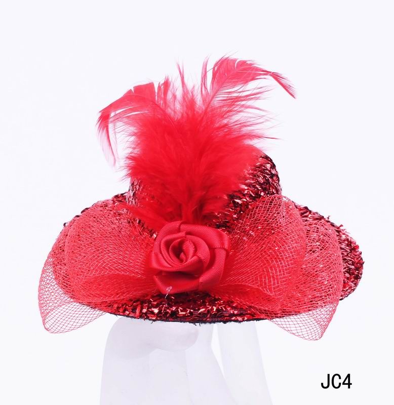  Women Fashion Hair Decoration Hat Clip Clamp Party Wedding JC4