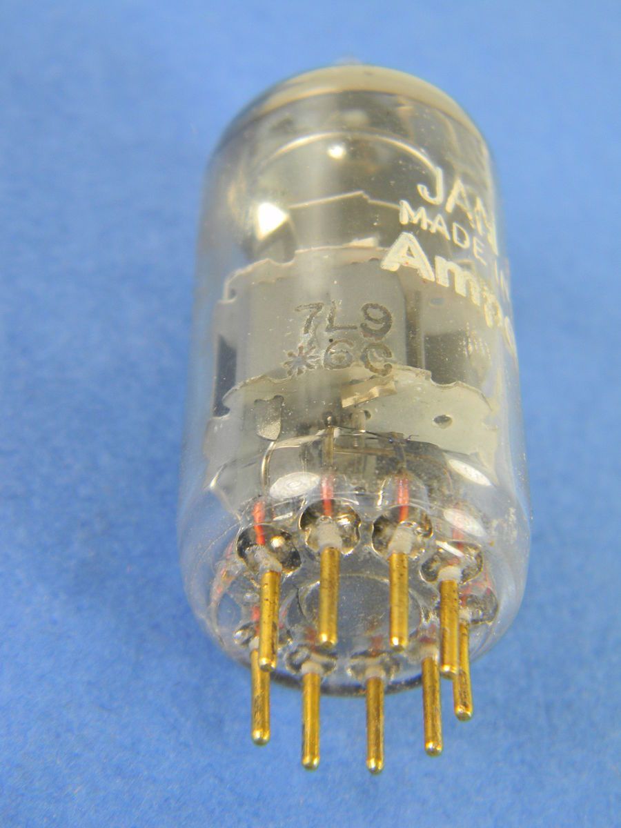 1966 Amperex Gold Pin 6922 ECC88 6DJ8 Tube