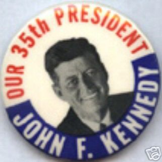 Pin Pinback Button Badge Political John F Kennedy JFK