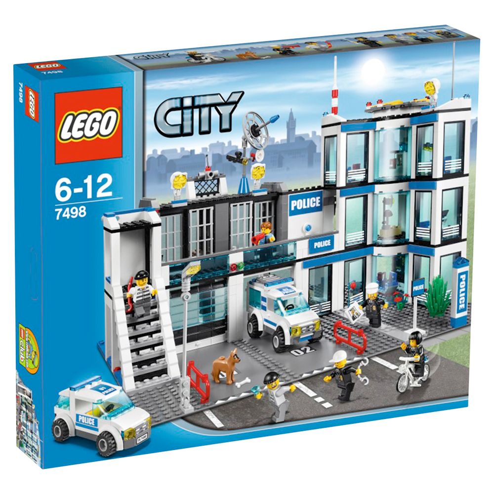 Lego 7498 City Police Station New in Box SEALED