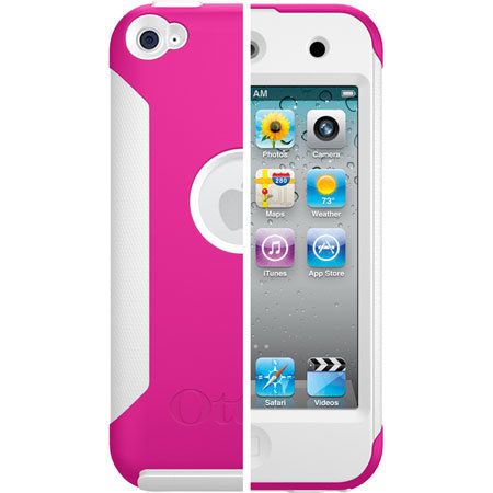 Otterbox Commuter Case for iPod Touch 4G 4th Gen Pink White New