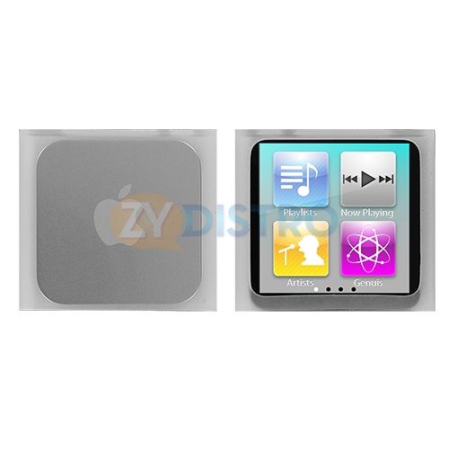  Colorful Silicone Rubber Skin Case Cover for iPod Nano 6th Gen 6G 6