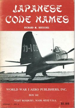 JAPANESE CODE NAMES (BUESCHEL) ALLIED IDENTIFICATION SYSTEM WW2 IJN