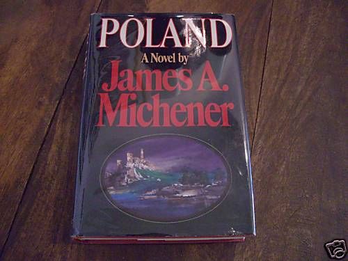 James A Michener Poland Signed 1st Edition