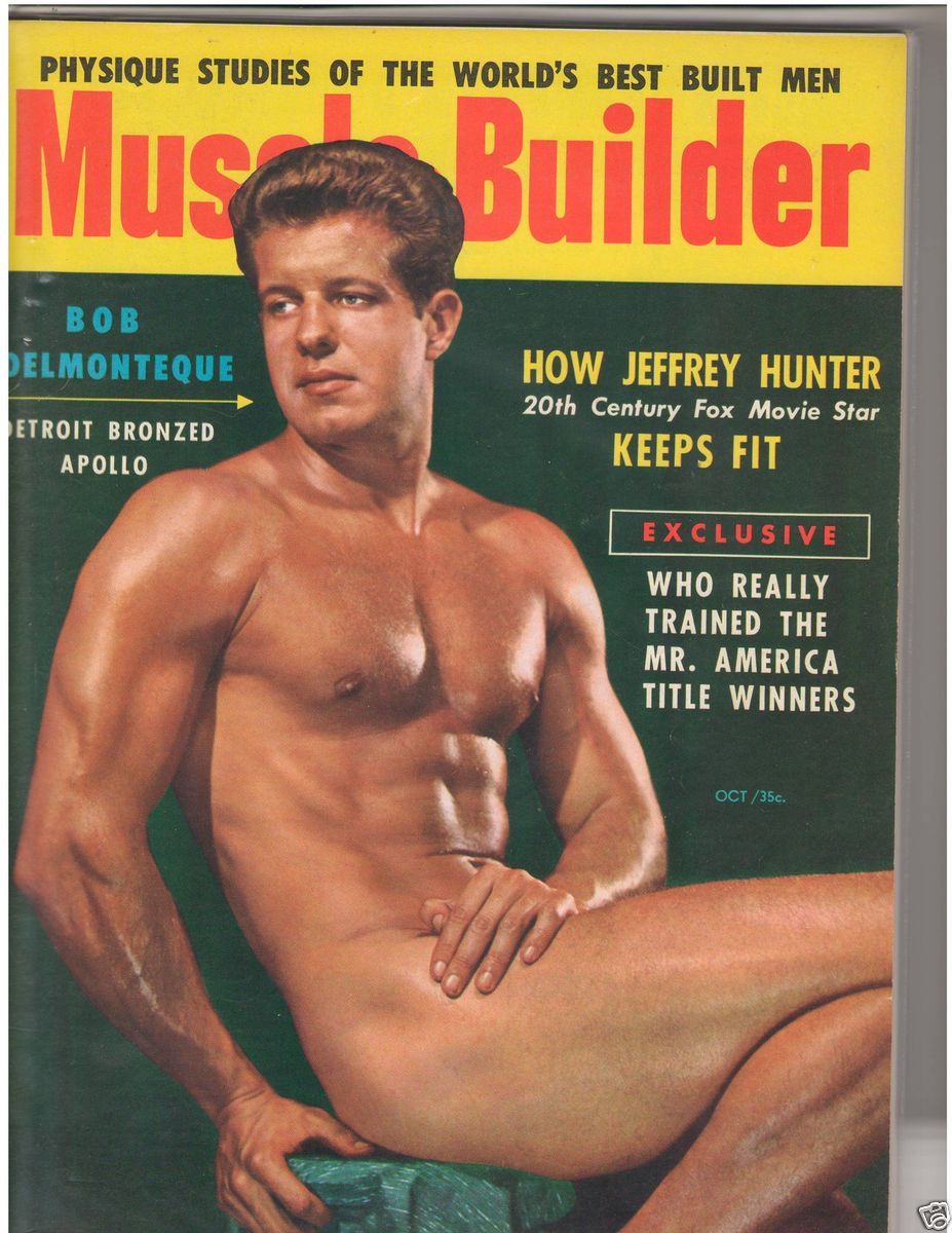  Bodybuilding Fitness Mag Bob Delmonteque Jeffrey Hunter 10 54